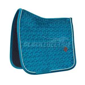 Oem Service Paard Zadel Pad Op Maat Effen Kleur Paard Zadelpad Paardensport Zadelpads