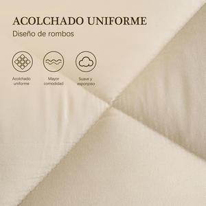 Edredón Bicolor Relleno de Fibra de Poliéster de 300 g/m², Fabricante de Edredones Lavables a Máquina - Product Image 6