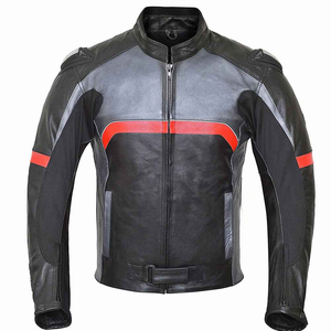 Chaqueta de Motociclista Transpirable con Cuello Alto y Estilo Vintage Personalizado para Hombre y Mujer, Poliéster/Algodón - Product Image 1