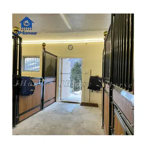 Horse Barn Stall Design Ideas Equipment Heavy Weight Front Hardwood Stable for Supplies