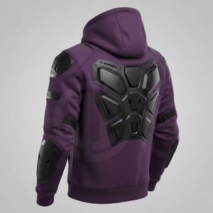 High Quality Solid Hooded Winter Motorbike <b>Hoodies</b>-Eco-Friendly Breathable Fleece <b>for</b> Riders - Product Image 3