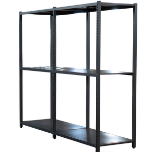 Adong Customized Metal Storage Shelves Easy Assembly Slotted Angle Shelving <b>Bolt</b> Stacking A20 Supermarket <b>Rack</b> - Product Image 1