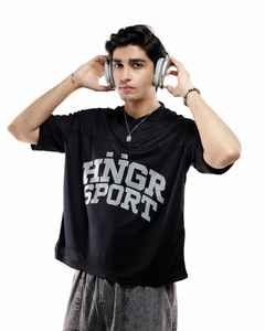 ODM hommes haute qualité sport Style glace respirant T-Shirt Cool séchage rapide 230G manches courtes suspendu couleur unie - Product Image 1