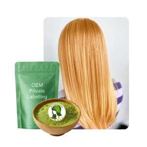 Couleur de cheveux professionnelle la plus vendue en Inde Teinture pour cheveux blond pêche à base de plantes bio Meilleure poudre de henné naturel Soins personnels Beauté - Product Image 2