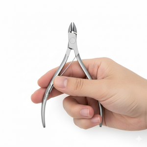 Coupe-ongles chirurgical en acier inoxydable de qualité médicale, coupe-os avec poignée à double ressort, instrument OEM - Product Image 3