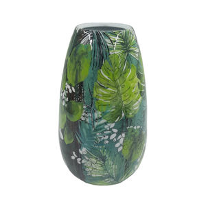 Ensemble de 3 vases à fleurs en métal de qualité supérieure, finition émaillée, taille petite, pour la décoration de la maison et de la table, faits à la main, personnalisés - Product Image 4