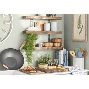 Tabla de quesos de madera maciza Artesanía de aspecto Premium Perfecta para el hogar y el restaurante Acero inoxidable Durable a un precio razonable - Product Image 2