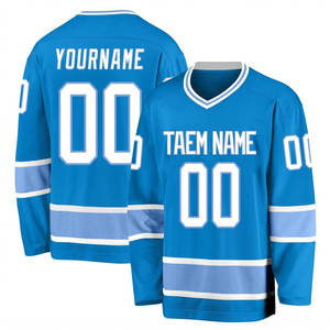 Camisetas de Hockey sobre Hielo Personalizadas, Servicio OEM, Directo de Fábrica, con Detalles en el Tejido, MOQ Bajo, Envío Mundial para Equipos y Temporadas - Product Image 6