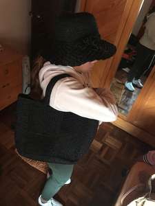 หมวกทรงถังผ้าปาล์มจากนักออกแบบของผู้หญิงมาดากัสการ์น่ารักพิมพ์ลายช้างสวมใส่สบายปักใยธรรมชาติสำหรับงานกาล่าซื้อสินค้าริมชายหาด - Product Image 6