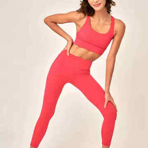 Ensemble de sport de luxe pour femmes de haute qualité, 2 pièces, imprimé design, ensembles de sport pour femmes, vêtements de sport actifs, ensemble de yoga, prix raisonnable - Product Image 2