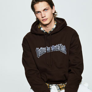 Venta directa de fábrica, chándal de invierno para hombre, material de poliéster y algodón ecológico, servicio OEM, diseño de logotipo personal, precio bajo - Product Image 2