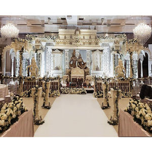 เวทีแต่งงานโมร็อกโกพร้อมกรอบเส้นใยเวทีแต่งงานแกรนด์พร้อมกรอบ3D งานแต่งงานร่วมสมัย - Product Image 6