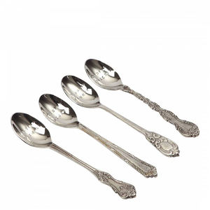 Stainless Steel Black Rope Handle <b>Table</b> <b>Spoon</b> - Product Image 4