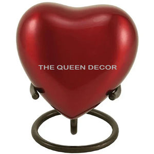 Urne de crémation en métal de style européen moderne de haute qualité souvenir de qualité pour les cendres humaines exportateur indien - Product Image 6