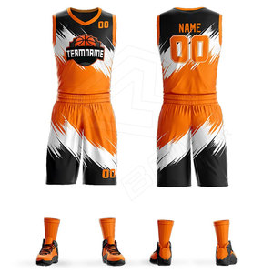 Sublimación Hombres Baloncesto James Uniforme Desgaste Tops Tela Uniformes deportivos Uniforme de secado rápido con su ropa deportiva de diseño personalizado - Product Image 1