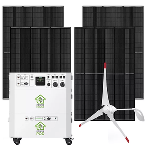 เครื่องกำเนิดไฟฟ้าพลังงานแสงอาทิตย์ Nature's Generator 14,400/7,200 วัตต์ รุ่น Platinum We Generator พร้อมแบตเตอรี่ 100Ah Exp Pod และแผงโซลาร์เซลล์ 410 วัตต์ จำนวน 4 แผง - Product Image 2
