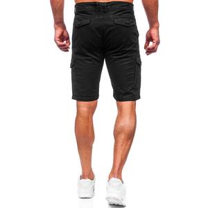 Pantalones Cortos Cargo de Lona para Hombre, Corte Holgado, Transpirables, Ecológicos, Impermeables y Resistentes al Viento, con Cierre de Cordón - Product Image 3