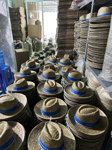 Sombreros Fedora Clásicos de Paja Blanca para Hombre, para Eventos de Negocios o Casuales, para Restaurantes, Fiestas, Bares, Pesca, Deportes, Vacaciones - Product Image 2