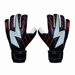 Vente directe d'usine gants de football professionnel gants de football adultes jeunes vente en gros en cuir Latex sport Protection gants de gardien de but - Product Image 6