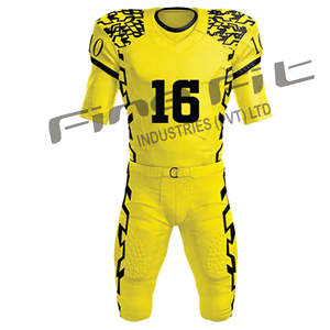 Camiseta de fútbol americano personalizada para hombre, ropa de equipo juvenil ligera de talla grande con ajuste cómodo, diseño sublimado de manga corta - Product Image 4