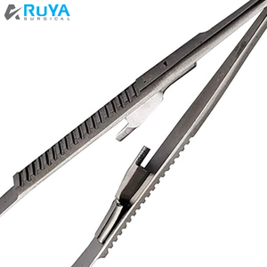 Ruya Surgical RS-NH-9109 Forceps chirurgical dentaire en acier inoxydable de qualité 304, porte-aiguille Castroviejo Mayo Hegar, manuel, Classe II - Product Image 6