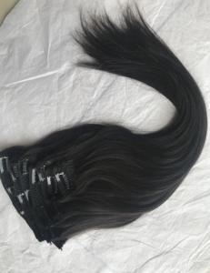 Extensiones de cabello Remy liso Natural de alta calidad de 20 pulgadas, donante único, templo indio virgen, humano directo sin procesar - Product Image 3