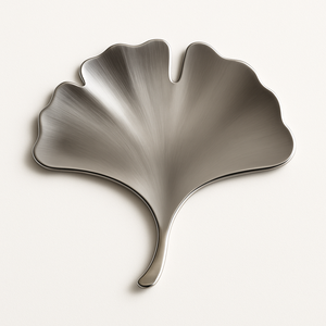 Dessous de verre en métal élégant en forme de feuille en forme de larme Tapis de boisson de table minimaliste pour la maison Cuisine Bar Bureau Décoration de table Cadeau Accessoires - Product Image 5