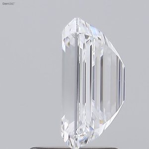 E Color VS2 précision taille 5.16Ct diamant poli en forme d'émeraude HPHT-CVD diamant bijoux diamants en vrac - Product Image 3