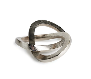 Aluminium Sculpture with Wooden Base Living Room Sculptures Tableware Decorative Homeware Item Wholesale Manufacturer Supplier - Product Image 6