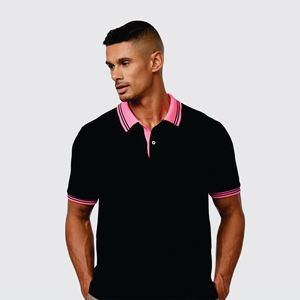 Polo d'été en coton biologique brodé OEM Service personnalisé de haute qualité Chemises de loisirs pour hommes polos - Product Image 3