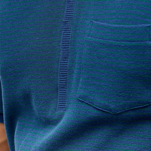 Polo gaufré de haute qualité pour homme-élégant, respirant et idéal pour les tenues à la mode et décontractées - Product Image 4