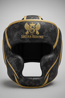 Protège-tête en cuir Sultan Boxing, professionnel pour le sparring et l'entraînement, résistant à l'usure, toutes tailles S/M/L/XL, option de logo personnalisé