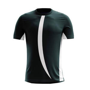 Camiseta deportiva ligera para hombre, tela de poliéster/algodón transpirable personalizada, patrón de impresión por sublimación transpirable - Product Image 1