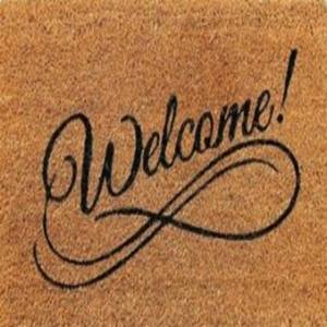 Tapis en fibre de coco avec support en PVC Indus, épaisseur moyenne moderne (0,4-0,6 po) Tapis de cuisine durable, antidérapant, lavable, écologique, couleur unie - Product Image 1