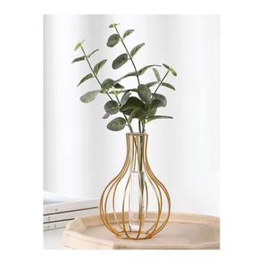 Decor Accent Metal <b>Vase</b> Created To Complement Interior Themes And Furnishings In Homes Living Dining Spaces With Style - Product Image 1