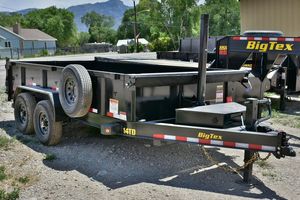High Quality Big Tex 14TD Dump Trucks/ <b>Trailer</b> 4 <b>Wheel</b> 3-10 Ton Agriculture Farm <b>Trailer</b> 2 <b>Wheel</b> Hydraulic Dump <b>Trailer</b> - Product Image 4