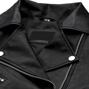 Veste en cuir en peau de mouton légère personnalisable pour les femmes mode d'hiver de rue haute avec remplissage en coton nouveau logo personnalisé - Product Image 4