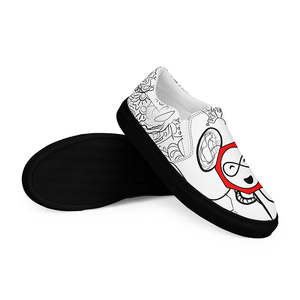 Chaussures en toile à enfiler pour femmes, design respirant, collection Robot - Product Image 2