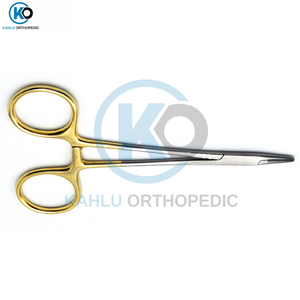 Medical Surgery Micro Vascular <b>Surgical</b> Tungsten Carbide TC DEBAKEY Needle Holder Straight Needle Holder by KAHLU ORTHOPEDIC - Product Image 3