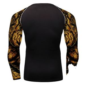 Fight <b>Rash</b> <b>Guard</b> <b>BJJ</b> Tops Fitness Compression Wear Men Sports Quick Drying Fitness Short Sleeve <b>Rash</b> <b>Guard</b> - Product Image 5