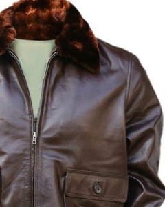 Veste de moto en peau de mouton de haute qualité, respirante, imperméable, chauffante, sans col, élégante, tendance, chaude, longueur standard - Product Image 4