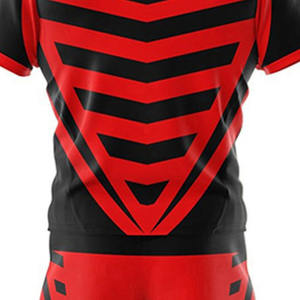 Vente flash 2025 Maillots et shorts de rugby pour hommes Séchage rapide Impression de logo personnalisée par sublimation Tenues d'équipe de rugby Maillots uniformes - Product Image 3