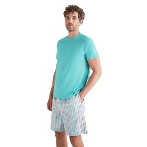 เสื้อยืดผ้าฝ้ายสีทึบสำหรับผู้ชายเสื้อยืดลำลองน้ำหนักเบาสวมใส่สบายสำหรับใช้ในชีวิตประจำวันโลโก้ตามสั่ง - Product Image 3