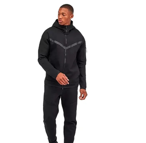 Conjunto Deportivo de Dos Piezas para Hombre, Ropa Deportiva de Gimnasio, Felpa Técnica, Chándal de Entrenamiento, Chándal para Correr, Pantalones Deportivos Personalizados - Product Image 6