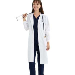 Ensembles de blouses médicales tendance, sur mesure, OEM, de haute qualité, les mieux classés, avec couleurs et tailles personnalisées, tissu tricoté, usage hospitalier - Product Image 1