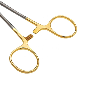 Instrumento médico TC Olsen Hegar Soporte de aguja con tijera Instrumento quirúrgico de carburo de tungsteno de 4,75 pulgadas para sutura - Product Image 5