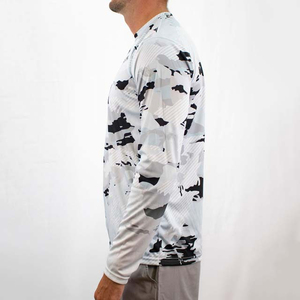 Vêtements pour hommes Vêtements de pêche Sur mesure Haute qualité OEM Nouveau design Chemises de pêche Respirantes Logo personnalisé Coton Polyester - Product Image 3