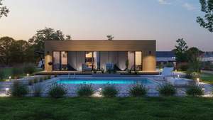 Cómoda casa completamente lista prefabricada ensamblada por módulos diseño moderno ALDREH - Product Image 6