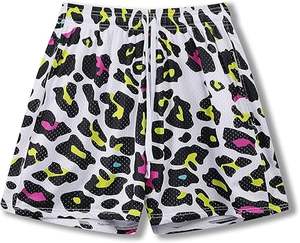 Shorts de bain et de pêche pour hommes de haute qualité, avec cordon de serrage, motif camouflage numérique personnalisé - Product Image 1