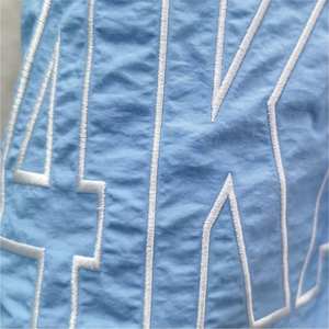 Pantalones cortos de Jogger deportivos de calle de verano personalizados para hombre, pantalones cortos de entrenamiento de nailon informales con logotipo, pantalones cortos con cordón de cintura media - Product Image 2